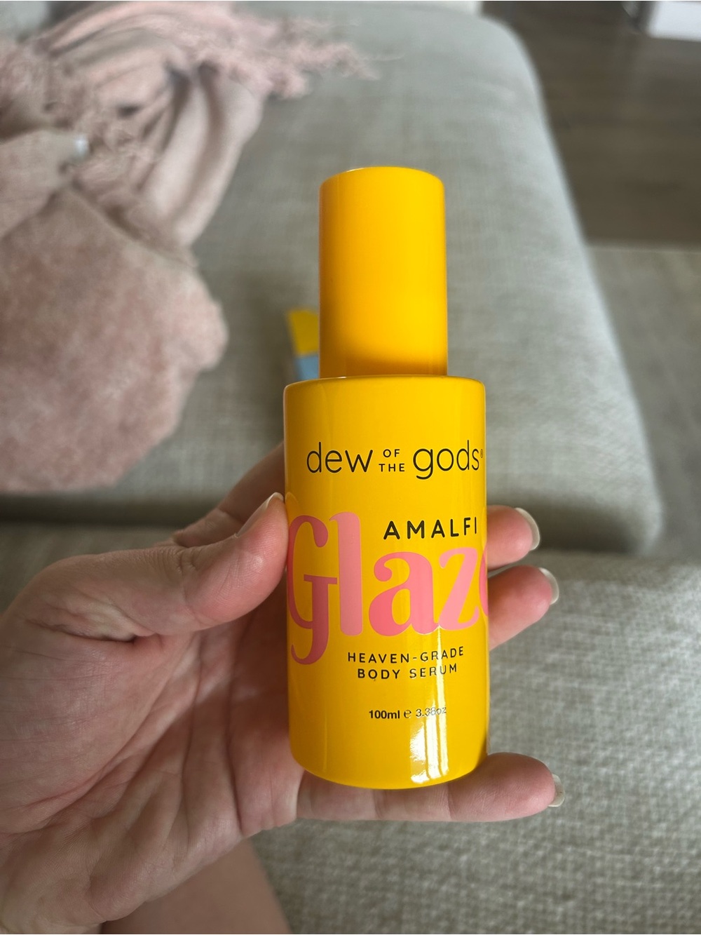 Dew of the Gods Amalfi Glaz Heaven-Grade Body Serum — Yellow